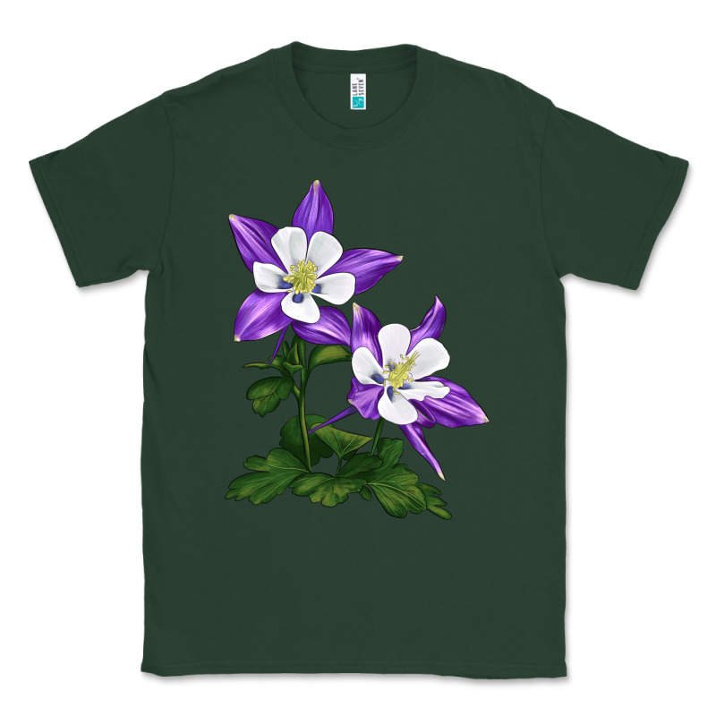 Rocky Mountain Columbine Classic Tee by LillyAllenDesigns | Teevron