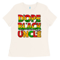 Bone dope black uncle with stars Ladies Tee - texasbilliewilder