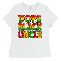 White dope black uncle with stars Ladies Tee - texasbilliewilder