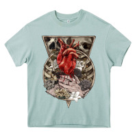 Arona Flower Skeleton Heavy Core Tee - RanaPortraitStore