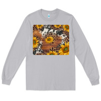 Moon Dust sunflowers cowhide leopard mousepad Long Sleeve Tee - Jasminsmagicworld