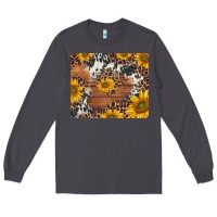 Smoke sunflowers cowhide leopard mousepad Long Sleeve Tee - Jasminsmagicworld