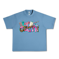 Pebble Blue obgyn Urban Heavy Tee - AdoDesignShop