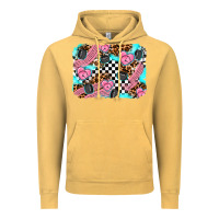 Vintage Mustard race day background Vintage Hoodie - AdoDesignShop
