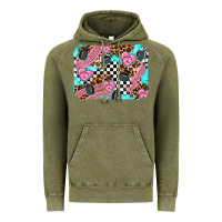 Vintage Olive race day background Vintage Hoodie - AdoDesignShop