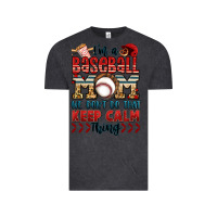 Vintage Black i'm a baseball mom we don't do that keep calm thin Vintage Tee - Jasminsmagicworld