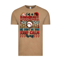 Vintage Coffee i'm a baseball mom we don't do that keep calm thin Vintage Tee - Jasminsmagicworld