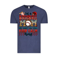 Vintage Denim i'm a baseball mom we don't do that keep calm thin Vintage Tee - Jasminsmagicworld