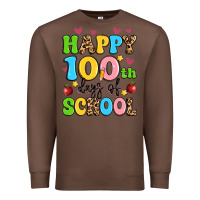 Chestnut happy 100 th days of school Premium Sweatshirt - Artiststas