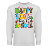 Dove Grey happy 100 th days of school Premium Sweatshirt - Artiststas