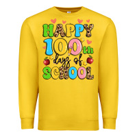 Lemon happy 100 th days of school Premium Sweatshirt - Artiststas