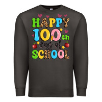 Smoke happy 100 th days of school Premium Sweatshirt - Artiststas