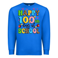 True Royal happy 100 th days of school Premium Sweatshirt - Artiststas