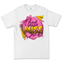 White little miss pre k Premium Tee - texasbilliewilder