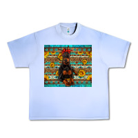 Grape Ice doberman with western background Urban Heavy Tee - Artiststas