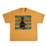 Peanut Butter doberman with western background Urban Heavy Tee - Artiststas
