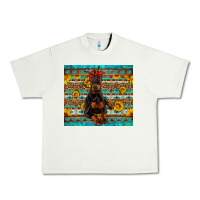 Pistachio doberman with western background Urban Heavy Tee - Artiststas