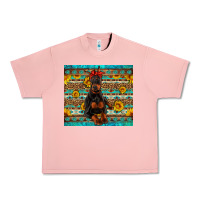 Salmon doberman with western background Urban Heavy Tee - Artiststas