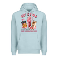 Blue Mist were girls of course we need three drinks at all t Premium Hoodie - JahusDesignShop