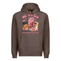 Coffee were girls of course we need three drinks at all t Premium Hoodie - JahusDesignShop