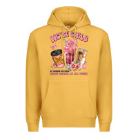 Mustard were girls of course we need three drinks at all t Premium Hoodie - JahusDesignShop