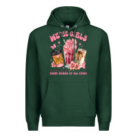 Sports Green were girls of course we need three drinks at all t Premium Hoodie - JahusDesignShop