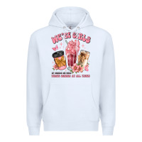 White were girls of course we need three drinks at all t Premium Hoodie - JahusDesignShop