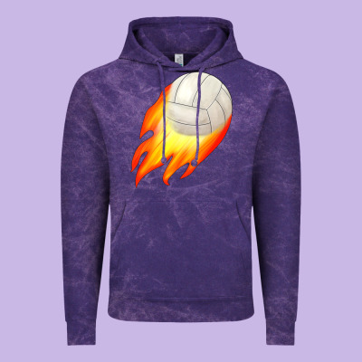 Volleyball Vintage Hoodie Designed By Jahusdesignshop