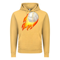 Vintage Mustard volleyball Vintage Hoodie - JahusDesignShop