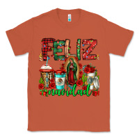 Copper feliz navidad lady of Guadalupe christmas coffee Classic Tee - Jasminsmagicworld