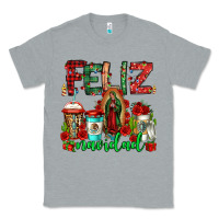 Heather Grey feliz navidad lady of Guadalupe christmas coffee Classic Tee - Jasminsmagicworld
