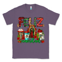 Lavender feliz navidad lady of Guadalupe christmas coffee Classic Tee - Jasminsmagicworld