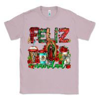 Lilac feliz navidad lady of Guadalupe christmas coffee Classic Tee - Jasminsmagicworld