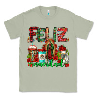 Matcha feliz navidad lady of Guadalupe christmas coffee Classic Tee - Jasminsmagicworld