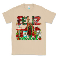 Mushroom feliz navidad lady of Guadalupe christmas coffee Classic Tee - Jasminsmagicworld