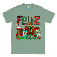 Sage feliz navidad lady of Guadalupe christmas coffee Classic Tee - Jasminsmagicworld