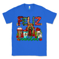 True Royal feliz navidad lady of Guadalupe christmas coffee Classic Tee - Jasminsmagicworld