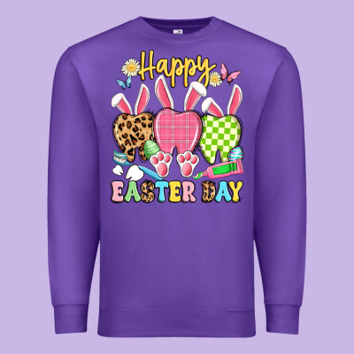 Happy Easter Day Dental Squad Premium Sweatshirt Designed By Artiststas