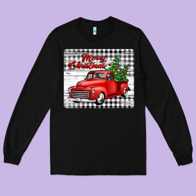 Merry Christmas Mousepad Long Sleeve Tee Designed By Jasminsmagicworld