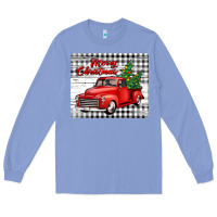 Colony Blue merry christmas mousepad Long Sleeve Tee - Jasminsmagicworld
