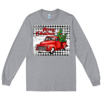 Heather Grey merry christmas mousepad Long Sleeve Tee - Jasminsmagicworld