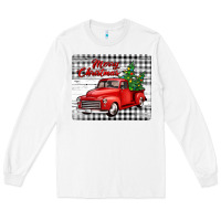 White merry christmas mousepad Long Sleeve Tee - Jasminsmagicworld