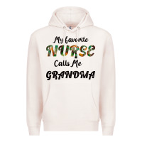 Pale Pink My Favorite Nurse Calls Me Grandma Premium Hoodie - Bettercallsaul