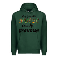 Sports Green My Favorite Nurse Calls Me Grandma Premium Hoodie - Bettercallsaul