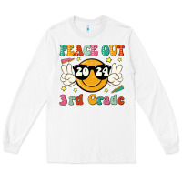 White peace out 2024 3rd grade Long Sleeve Tee - JahusDesignShop