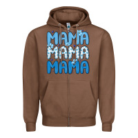 Chestnut valentines day mama Zipper Hoodie - MaliasSmallBusiness