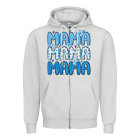 Dove Grey valentines day mama Zipper Hoodie - MaliasSmallBusiness