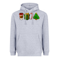 Heather Grey christmas items Heavyweight Hoodie - LillyAllenDesigns