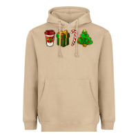 Mushroom christmas items Heavyweight Hoodie - LillyAllenDesigns
