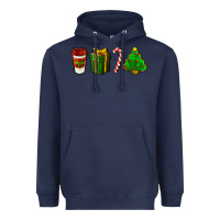 Navy christmas items Heavyweight Hoodie - LillyAllenDesigns